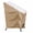 Beige', variant on SureFit 40" x 33" x 36" Beige Rectangle Patio Chair Cover with Water Resistant