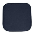 thumbnail image 5 of Charlotte Jacquard Cover Memory Foam Chair Pads 2 Pack Navy, 5 of 6