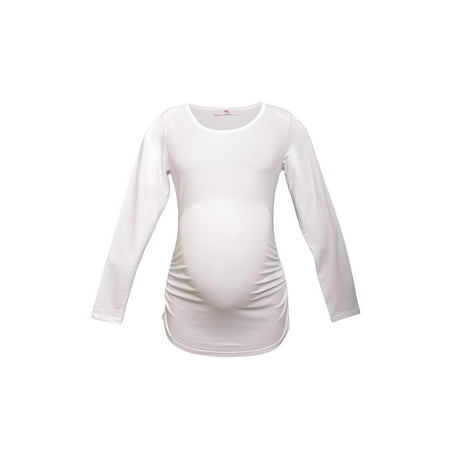 

LVMA2300 - 100% premium Cotton - Women Long Sleeve Maternity T-Shirt