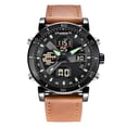 thumbnail image 1 of Reloj de cuarzo para hombre, relojes para hombre, reloj deportivo de moda para hombre, reloj de cuarzo digital LED, relojes casuales para hombre, 1 of 3
