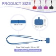 thumbnail image 2 of Uxcell Smart Phone Lanyard, Universal Adjustable Phone Strap Crossbody Lanyard Fits Most Smartphones, Sky Blue, 2 of 7
