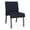 Open House Navy, variant on Waterfall Reception Waiting Armless Guest Chair / Charcoal Steel / Blue