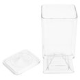 thumbnail image 1 of WHAMVOX Conteneur de Cotons Transparent en Plastique pour Femmes Lot de 1, 1 of 8