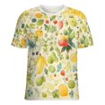 thumbnail image 5 of Various Fruits T Shirts Basic T-Shirt Short Sleeve Ladies Tee Shirt Summer Graphic Clothing, 5 of 6