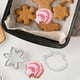 thumbnail image 2 of Juego de 4 cortadores de galletas de acero inoxidable para hornear galletas, moldes con forma de estrella, concha, delfín, para masa de fondant, dulces y repostería., 2 of 6