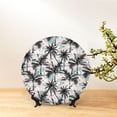 thumbnail image 6 of Sikiie Hawaii Palms Bone China Decorative Plate Personality Ceramic Dinner Plate Crafts Decorative Ceramic Decorative Plate -6in, 6 of 6