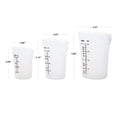 thumbnail image 2 of Prep Solutions 3 Piece High Heat Silicone Measuring Cup Set, 2 of 10