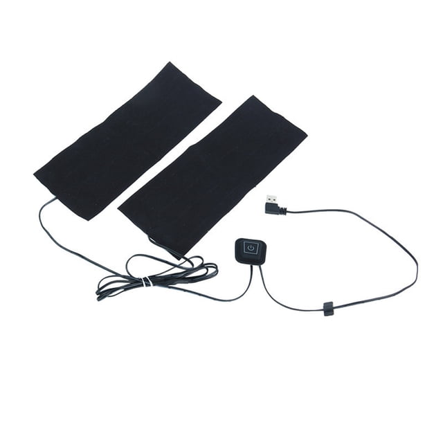 Wosthever 1 par de almohadillas de calefacción eléctrica para ropa, pantalones, abrigo, calentador portátil para el hogar, lavable a mano, calentador de Suministros térmicos Wosthever HA071504-01