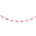 thumbnail image 2 of Valentine's Day Heart Garland with Wood Beads for Valentine's Day No Diy Heart Banner for Mantel Wall Shelf Party Home Decor,Valentines Day Decor Banners,Heart Decor Wall Fireplace Decorations 1Pc, 2 of 4