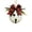 White, variant on Christmas Bell Door Hanger, 14.6 Inch Buffalo Plaid Metal Jingle Bell Decor with Bow, Pine Branches and Red Berries, Vintage Farmhouse Hanging Christmas Decoration for Door, Wreath and Mantel
