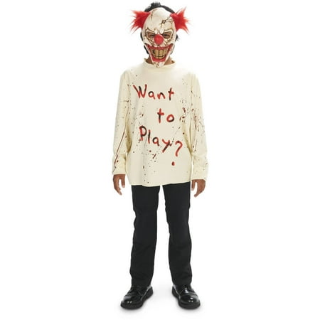Carn-Evil Lively Clown Child Halloween Costume