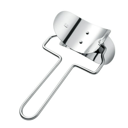 

Stainless Steel Pastry Rolling Cutter Circle Dough Blade Roller Dumpling Wrapper