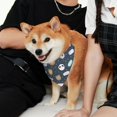 thumbnail image 4 of Daiia Cartoon Animals Print Pet Scarf, Adjustable Pet Bandana, Reflective Dog Bandana with Buckle, Durable Pet Accessory Fashionable Pet Neckwear-XX-Large, 4 of 7
