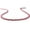 Red Garnet, variant on Echmeck Red Garnet Gemstone Bead Strand Necklace with Silver Extender for Women