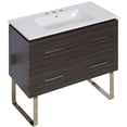 thumbnail image 1 of Imaginations Américaines 35,5 pouces W Vanity Set  Gris, 1 of 1