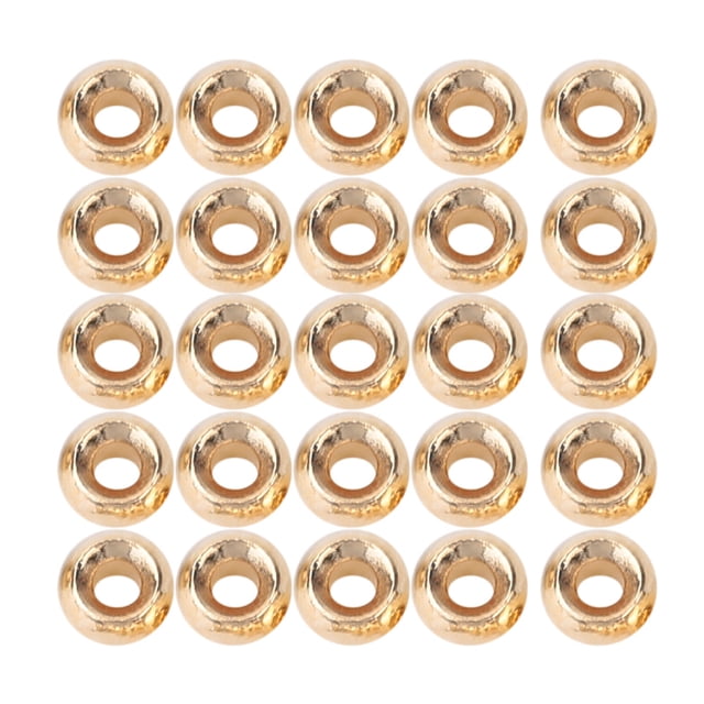 Cuentas redondas de tungsteno, 25 piezas, atado de moscas, señuelo de pez de tungsteno, aparejos de pesca de grado profesional