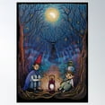 thumbnail image 2 of Over The Garden Wall Poster Wall Art, Modern Wall Decor For Living Room Bedroom, 24x36 UNFRAMED, 2 of 3