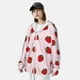 thumbnail image 3 of Fotbe Strawberry Chaqueta con Protección Solar UPF 50+ para Hombre y Mujer, Camisa con Capucha y Bolsillos-Small, 3 of 7