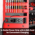 thumbnail image 3 of Organizador de Herramientas Eléctricas POKIPO Montado en Pared 4 Niveles Carga 272 kg, 3 of 6
