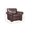 thumbnail image 2 of GTR Leather Laguna Tan Chair, 2 of 5