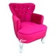 thumbnail image 2 of Sillón Vintage Individual MARDAM Terciopelo Fucsia, 2 of 3