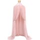 thumbnail image 1 of Mosquitera infantil con forma de cúpula, tienda de campaña, dosel para cama, mosquitera, ropa de cama con encaje redondo, casa de juegos para bebés, niños y niñas, color rosa, 1 of 5