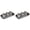 Gray, variant on CoreLiving Shower Soap and Shampoo Bar Holder, Stainless Steel Self Draining Soap Dish with Removable Water Tray, Hanging Shower Caddy for Bar Soap, 1 Piece