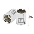 thumbnail image 3 of Dado de 14 mm Truper 12 puntas cuadro 1/4, 3 of 3