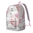 thumbnail image 4 of Modern Summer Backpack - Waterproof Vintage Bookbag with Contemporary Floral Abstraction, 4 of 5
