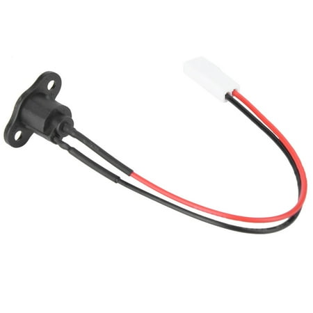 

Electric Scooter Charging Port Flexible Battery Charger Connector Socket Prevent Deformation And Damage For M365 Electric Scooter Accessory