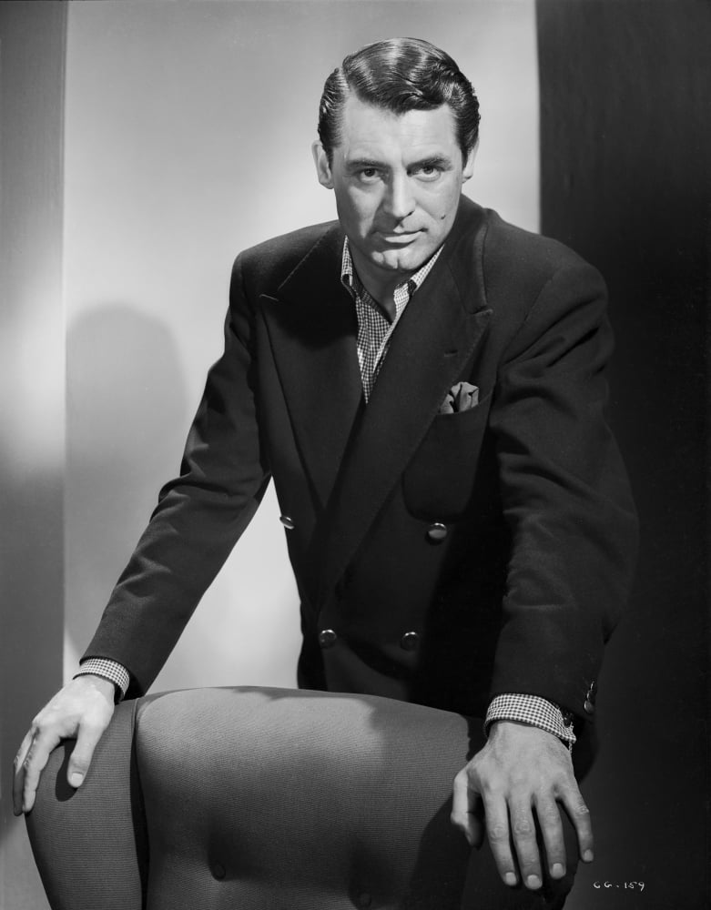 Cary Grant standing Behind Chair In Suit Photo Print (8 x 10) Walmart