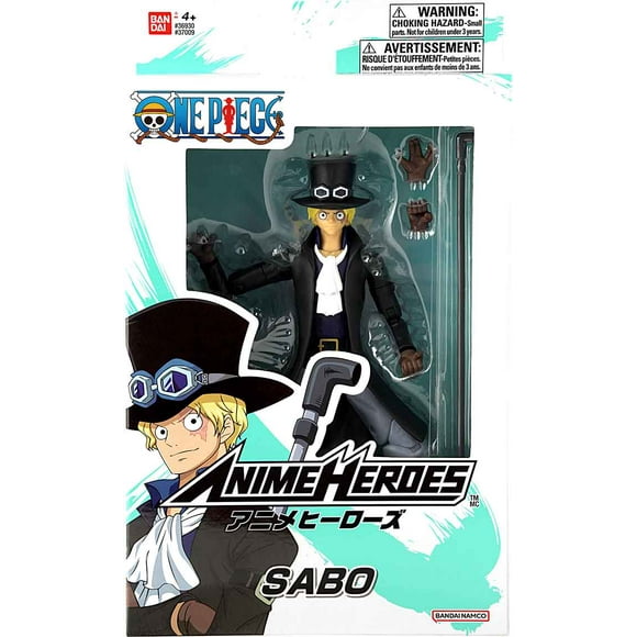 One Piece 6 Inch Action Figure Anime Heroes - Sabo