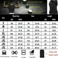 thumbnail image 2 of Mens Sauna Waist Trainer Vest Neoprene Corset Tank Top w Zipper Sweat Shapewear Slimming Workout Shirt Fever Girdle, 2 of 6