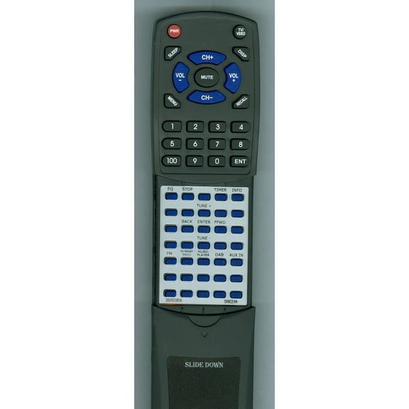 Replacement Remote for SANGEAN 389RB10B1-A, 389RB10B1A, RT389RB10B1A, RCP8, WFT1, WFR1, WFR1D