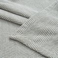 thumbnail image 5 of Superior Chrisney Chevron Cotton Blanket, Twin, Green, 5 of 10