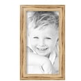 thumbnail image 2 of ArtToFrames 7" x 13" Honey Picture Frame, 7x13 inch Brown MDF Poster Frame (WOM-4085), 4 Pack, 2 of 8