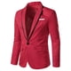 thumbnail image 1 of Blazer de negocios Lars Amadeus para hombre rojo M, 1 of 6