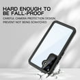 thumbnail image 5 of Waterproof Phone Case for Samsung Galaxy A54 5G with Built-in Screen Protector, Full Body Protection Military Grade Drop Proof Shockproof Dustproof Rugged Cover for Samsung Galaxy A54 5G, Black, 5 of 10