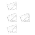 thumbnail image 3 of Worgeous 8 pcs Multifunctional Triangle Ruler Set For Students Drafting Drawing And Measuring Right Angle And Protractor For Math And Geometry, 3 of 8