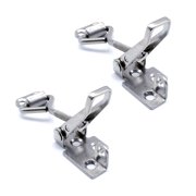 Lockable Fasteners Secure & Safe Locking set for Secure Closure on Cabinets