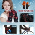 thumbnail image 3 of Savior Heated Glove Liners,Electric Heated Thin Gloves,Rechargeable,Suitable for Winter Driving,Typing,Running,etc., 3 of 7