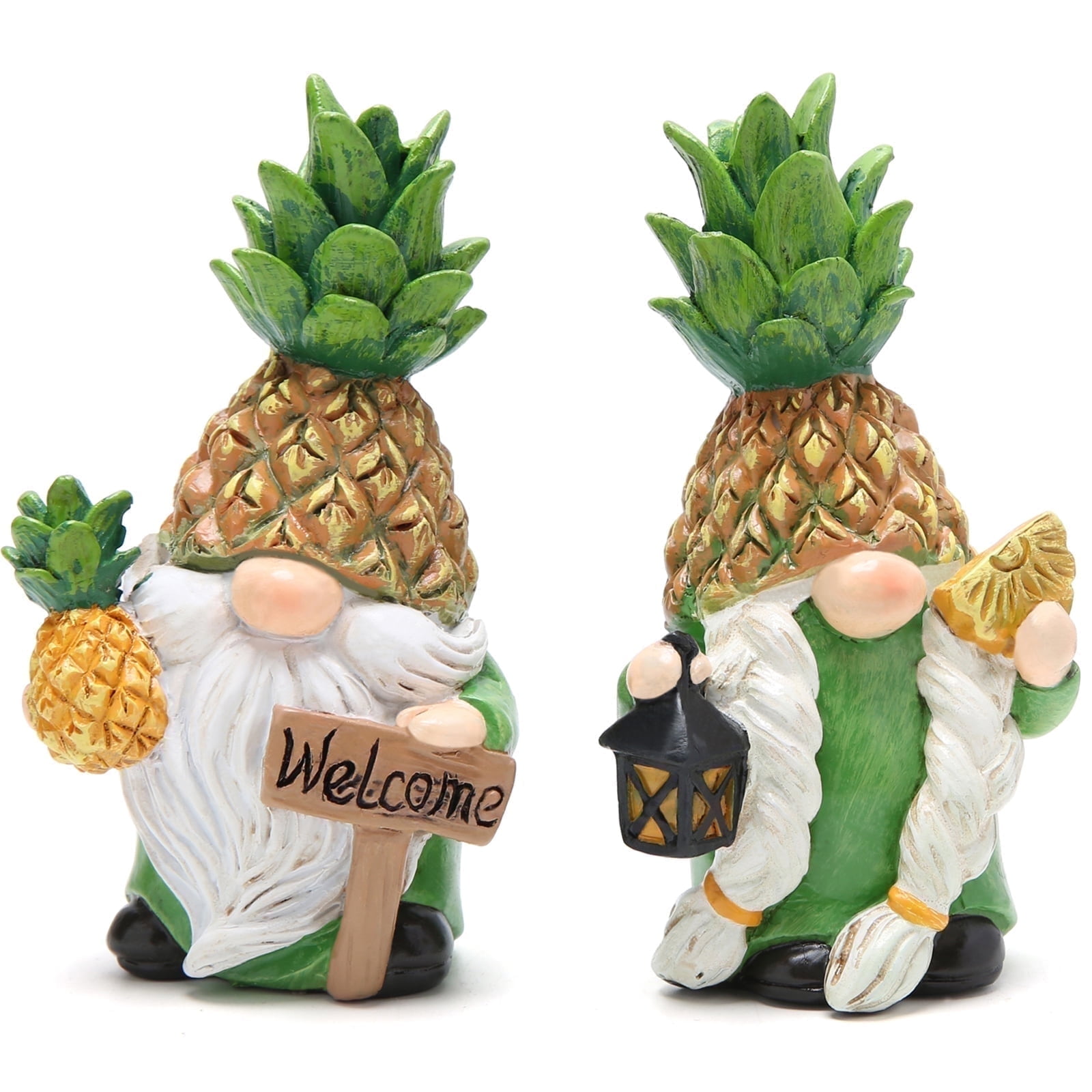 Hodao Exquisite Pineapple Gnomes Decor - Summer Themed Gift -Outdoor Ornament - Home Decor - Welcome Summer with Creative Home