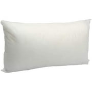 Mybecca 12 x 20 inches Pillow Rectangular Sham Stuffer White Rectangular Hypoallergenic Throw Pillow Insert Premium Made in USA