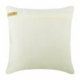 thumbnail image 3 of Euro Sham Cover, Pearl Ivory Euro Shams 26x26 inch (65x65 cm), Silk Euro Pillow Shams, French Toile, Pattern, Pearl, Victorian Euro Size Pillow Shams - Pearl Bed, 3 of 3