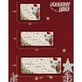 thumbnail image 6 of Garage Door Banner Cover 6 x 13 ft, Christmas Farm Cow and Snowflake Christmas Garage Door Decorations Holiday Christmas Backdrop Decor for Winter New Year Xmas Party, 6 of 6