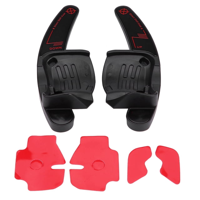 Pala de paleta de cambio de volante de coche, 2 uds., para VWCC Golf 6 Passat B6 Jetta MK5 estilo 3 Jadeshay A