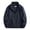Dark Blue, variant on Mens Stand Collar Jackets Lightweight Windbreaker Full Zip Breathable Bomber Jackets Outdoor Streetwear Golf Work Commute Coat