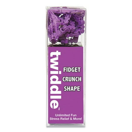 

Zorbitz Twiddle Fidget Crunch Shape Purple Ages 5 and Up (1473)