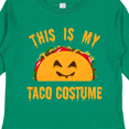 thumbnail image 4 of Inktastic Taco Costume Boys or Girls Long Sleeve Toddler T-Shirt, 4 of 5