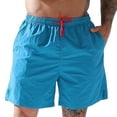 thumbnail image 1 of Plebaso Mens Workout Running Shorts Elastic Waist Athletic Shorts Lightweight Training Shorts with Pockets, 1 of 3